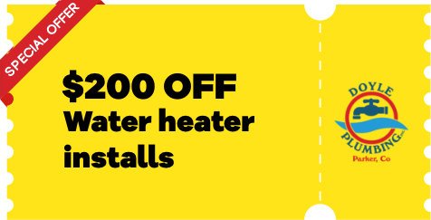 $200 OFF - Water Heater Installs